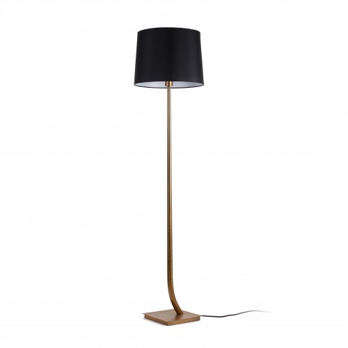 Lampadar Rem, finisaj bronz - negru