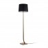 Lampadar Rem, finisaj bronz - negru