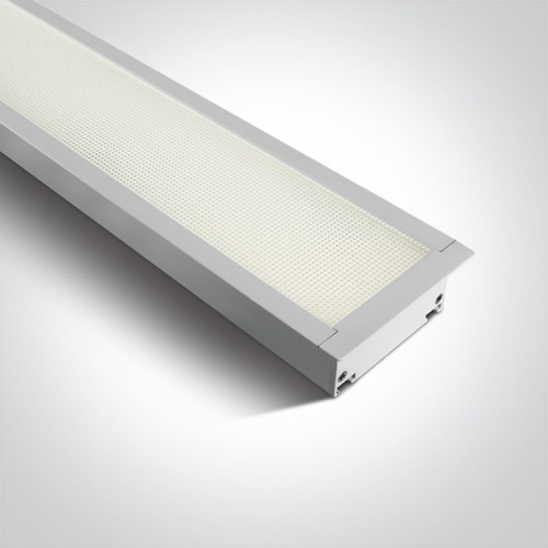 Panou incastrat LED liniar 40W, culoare alb