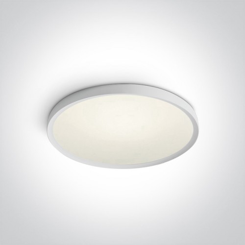 Plafoniera LED 40W, rotunda, lumina alb neutra 4000K, culoare alb