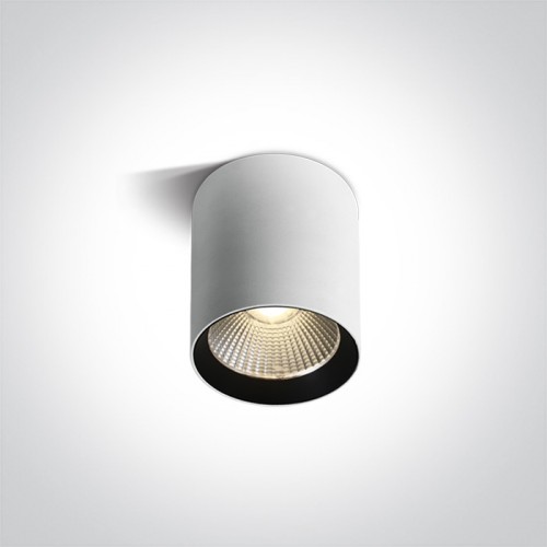 Spot aplicat LED 15W, rotund, culoare alb