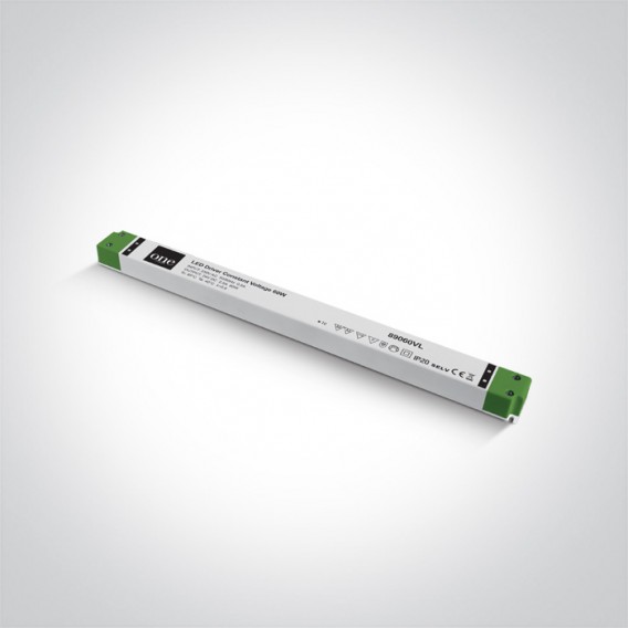 Transformator slim LED ON / OFF 60W, 24V, interior