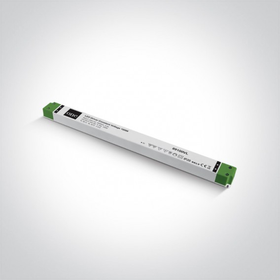 Transformator slim LED ON / OFF 100W, 24V, interior